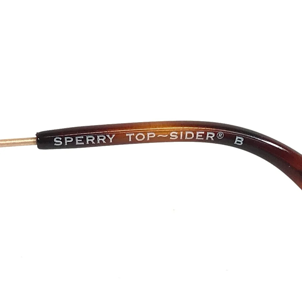 Sperry Eyeglasses Frames ZYLOWARE 056 TOP-SIDER Matte Gold Wire Rim 49-20-145